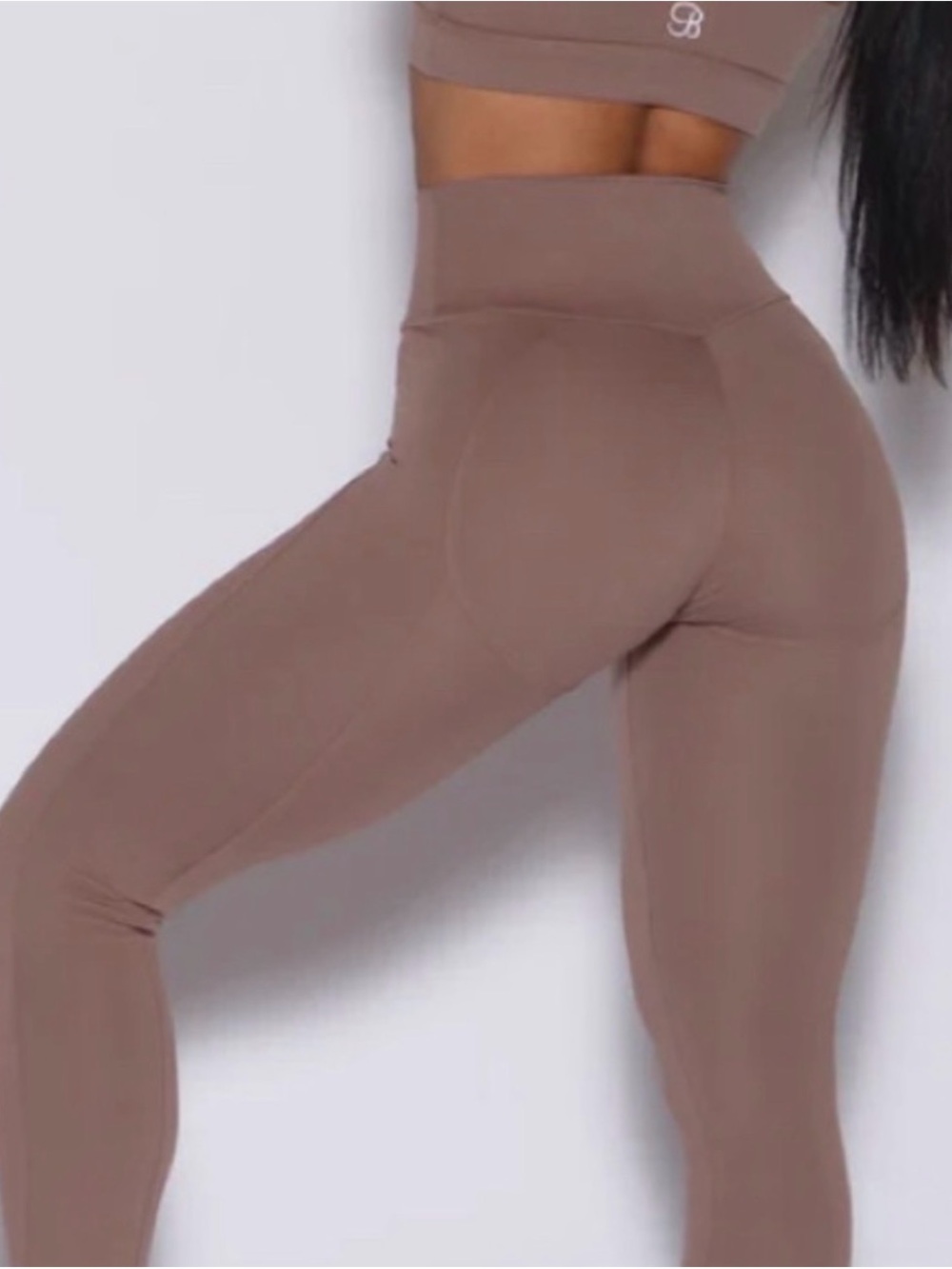 Bombshell Sportswear Tan Leggings